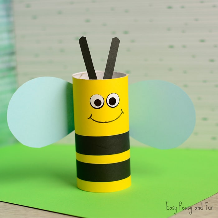Cute-Toilet-Paper-Roll-Bee-Craft (1)